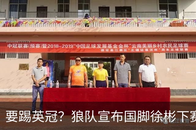 要踢英冠？狼队宣布国脚徐彬下赛季继续留队，球迷：争取升入英超