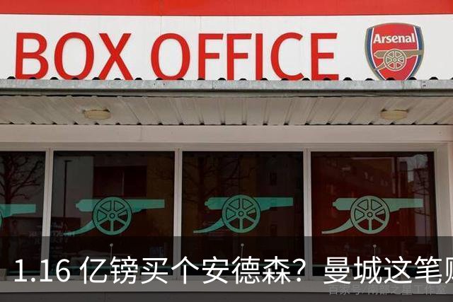 1.16 亿镑买个安德森？曼城这笔账算得过来吗